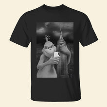 Load image into Gallery viewer, Grinchy Christmas Vibes - Funny Sweatshirt for Holiday Mischief Shirts PopCulturePrints