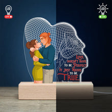 Load image into Gallery viewer, Personalized 3D LED Light - Perfect Love Keepsake for Couples Led Night Light PopCulturePrints