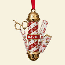 Load image into Gallery viewer, Barber's Essentials Ornament - Personalized Gift for Barbers Ornament PopCulturePrints