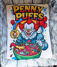 Load image into Gallery viewer, "A Killer in Every Bite!" - Slasher Loops Shirt – Custom Gift for Horror Fans Shirts PopCulturePrints