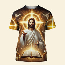 Load image into Gallery viewer, Easter Jesus Lover 3D Shirt - Unique Religious Gift AOP Products PopCulturePrints