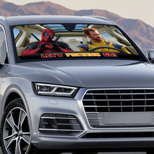 Load image into Gallery viewer, Epic Road Trip - Superhero Car Sunshade Car Sunshade PopCulturePrints