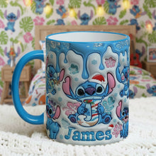 Load image into Gallery viewer, “Bring the Spirit of Christmas with Every Sip!” - Personalized Tropical Christmas Coffee Mug - Custom Gift for Friends, Family, and Colleagues Coffee Mug PopCulturePrints