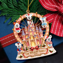 Load image into Gallery viewer, Family Fun This Holiday - Personalized Magical Snowman Family Christmas Ornament