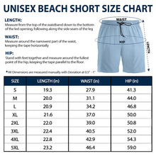 Load image into Gallery viewer, Grandpa's Favorite Beach - Personalized Unisex Beach Shorts Beach Short PopCulturePrints