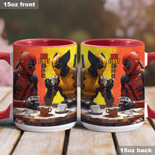 Load image into Gallery viewer, But First Coffee - Antihero Mug Accent Mug PopCulturePrints