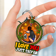 Load image into Gallery viewer, Personalized Dragon Couple Keychain - Anime Love Gift - Valentine's Day Gifts Keychains PopCulturePrints