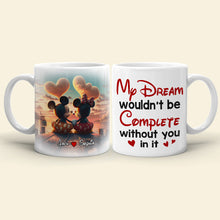 Load image into Gallery viewer, Personalized Romantic Coffee Mug for Couples Coffee Mug PopCulturePrints