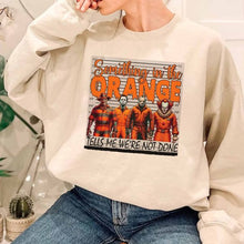 Load image into Gallery viewer, Halloween Horror Characters Mugshot T-Shirt - Classic Orange Design Shirts PopCulturePrints