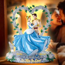 Load image into Gallery viewer, So This Is Love - Personalized Romantic Dancing Couple Light Box Gift Light Box PopCulturePrints