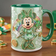 Load image into Gallery viewer, “Catch Your Luck!” - Lucky Accent Mug - Personalized Gift for Every Occasion Coffee Mug PopCulturePrints