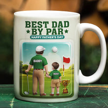 Load image into Gallery viewer, Best Daddy By Par - Personalized White Edge-to-Edge Mug Mug PopCulturePrints