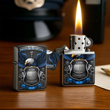 Load image into Gallery viewer, “Proud to Be Blue” - Police Lighter - Personalized Gift for Police Officers Lighter PopCulturePrints
