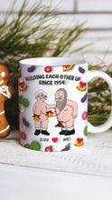 Load image into Gallery viewer, Custom Christmas Mug for Playful Couples | Unique Valentine's Day Gifts Coffee Mug PopCulturePrints