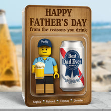 Load image into Gallery viewer, Best Dad Ever - Personalized Acrylic Plaque for Fathers & Grandfathers Shaped Plaques PopCulturePrints