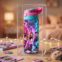 Load image into Gallery viewer, “Unleash Your Imagination!” Fantasy Girl Custom Tumbler - Personalized Back to School Gift for Kids