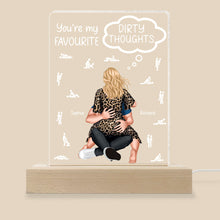 Load image into Gallery viewer, Personalized 3D LED Light - You're My Favorite Gift for Couples Led Night Light PopCulturePrints
