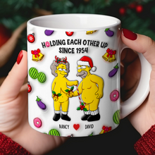 Load image into Gallery viewer, Custom Christmas Mug for Playful Couples | Unique Valentine's Day Gifts Coffee Mug PopCulturePrints