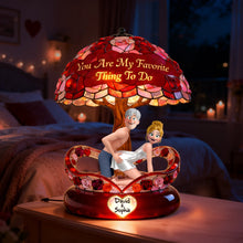 Load image into Gallery viewer, You Are My Favorite Thing To Do - Sweet Together Acrylic Light Box - Personalized Gifts for Couples Light Box PopCulturePrints