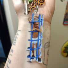 Load image into Gallery viewer, Funny Meme Character Keychain - Red Shirt Keychains PopCulturePrints