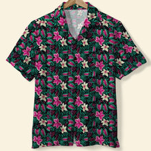 Load image into Gallery viewer, Vibrant Tiger Print Personalized Hawaiian Shirt for Movie Fans Hawaiian Shirts PopCulturePrints
