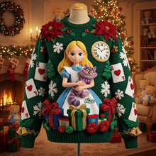 Load image into Gallery viewer, Enchanted Dreams Ugly Sweater - A Magical Gift for Fantasy Lovers AOP Products PopCulturePrints