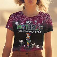 Load image into Gallery viewer, Best Mother's Nightmares Ever - Personalized 3D Mom Shirt AOP Products PopCulturePrints