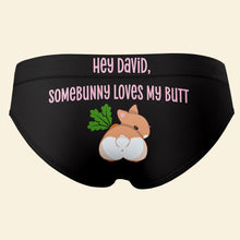 Load image into Gallery viewer, Personalized Men's Boxers - Carrot Bunny Design | Valentine's Day Gifts Boxer Briefs PopCulturePrints