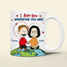 Load image into Gallery viewer, Personalized Couple Coffee Mug - Unique Valentine's Day Gifts for Love Coffee Mug PopCulturePrints