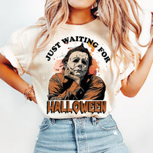 Load image into Gallery viewer, Waiting for Halloween Like T-Shirt Shirts PopCulturePrints