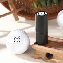 Load image into Gallery viewer, Life Is Full Of Choices - Personalized Golf Ball Stamp with Metal Storage Box Golf Ball Stamp PopCulturePrints
