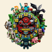 Load image into Gallery viewer, Embrace Adventure with Customizable Fun - Adventure Wall Clock Hanging Wall Clock PopCulturePrints
