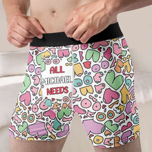 Load image into Gallery viewer, Personalized Couples' Boxers & Briefs - Customizable Fun Designs Boxer Briefs PopCulturePrints