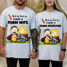 Load image into Gallery viewer, Unique Personalized Valentine's Day Gifts for Farmer Couples | Custom Tractor Shirts Shirts PopCulturePrints
