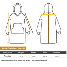 Load image into Gallery viewer, Horror Movie Icons Oversized Hoodie - Perfect Gift for Horror Enthusiasts AOP Products PopCulturePrints