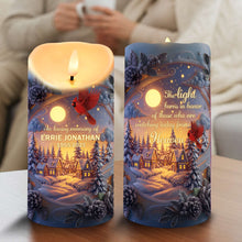 Load image into Gallery viewer, In Loving Memory Candle - Personalized LED Memorial Keepsake for Beloved Ones Led Candle PopCulturePrints