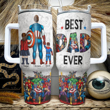 Load image into Gallery viewer, Personalized Superhero-Themed Tumbler For Mom Tumbler Cup PopCulturePrints
