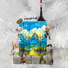 Load image into Gallery viewer, "Embark on Epic Journeys!" – Epic Fantasy Adventure Personalized Acrylic Ornament - Custom Gift for Fantasy Lovers, Gamers, and Holiday Enthusiasts Ornament PopCulturePrints