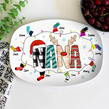 Load image into Gallery viewer, Personalized Christmas Family Name Resin Plate Resin Plate PopCulturePrints
