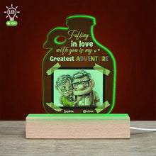 Load image into Gallery viewer, Customizable LED Couple Light - Perfect Valentine's Day Gifts for Anniversaries Led Night Light PopCulturePrints