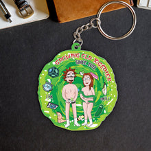 Load image into Gallery viewer, Personalized Portal Keychain - Growing Old Together Since 2022 | Valentine's Day Gifts Keychains PopCulturePrints