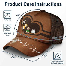 Load image into Gallery viewer, Best Grandpa Ever - Personalized Classic Cap for Dad, Granddad, or Pet Lover Classic Cap PopCulturePrints