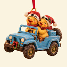 Load image into Gallery viewer, Ducking Fun Squad Ornament, Personalized Gifts For Off-road Lovers 04QHTN101026 Ornament PopCulturePrints