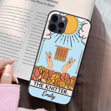 Load image into Gallery viewer, Personalized Knitter Phone Case - Custom Name Phone Case PopCulturePrints