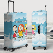 Load image into Gallery viewer, Personalized Best Friends Luggage Cover - Perfect for Your Upcoming Trips Luggage Covers PopCulturePrints