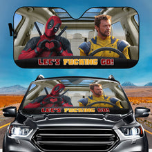 Load image into Gallery viewer, Epic Road Trip - Superhero Car Sunshade Car Sunshade PopCulturePrints