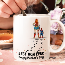 Load image into Gallery viewer, Best Mom Ever - Personalized Coffee Mug for Mother's Day Coffee Mug PopCulturePrints