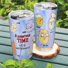 Load image into Gallery viewer, Personalized Family Adventure Cartoon Tumbler Tumbler Cup PopCulturePrints