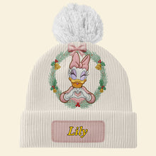 Load image into Gallery viewer, Bring Joy with Our Cute Cartoon Bobble Beanie Hat - Personalized Gifts for Kids Hat PopCulturePrints