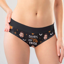 Load image into Gallery viewer, Custom Halloween Couples Boxer Briefs - Personalized Face Photo Gift Boxer Briefs PopCulturePrints